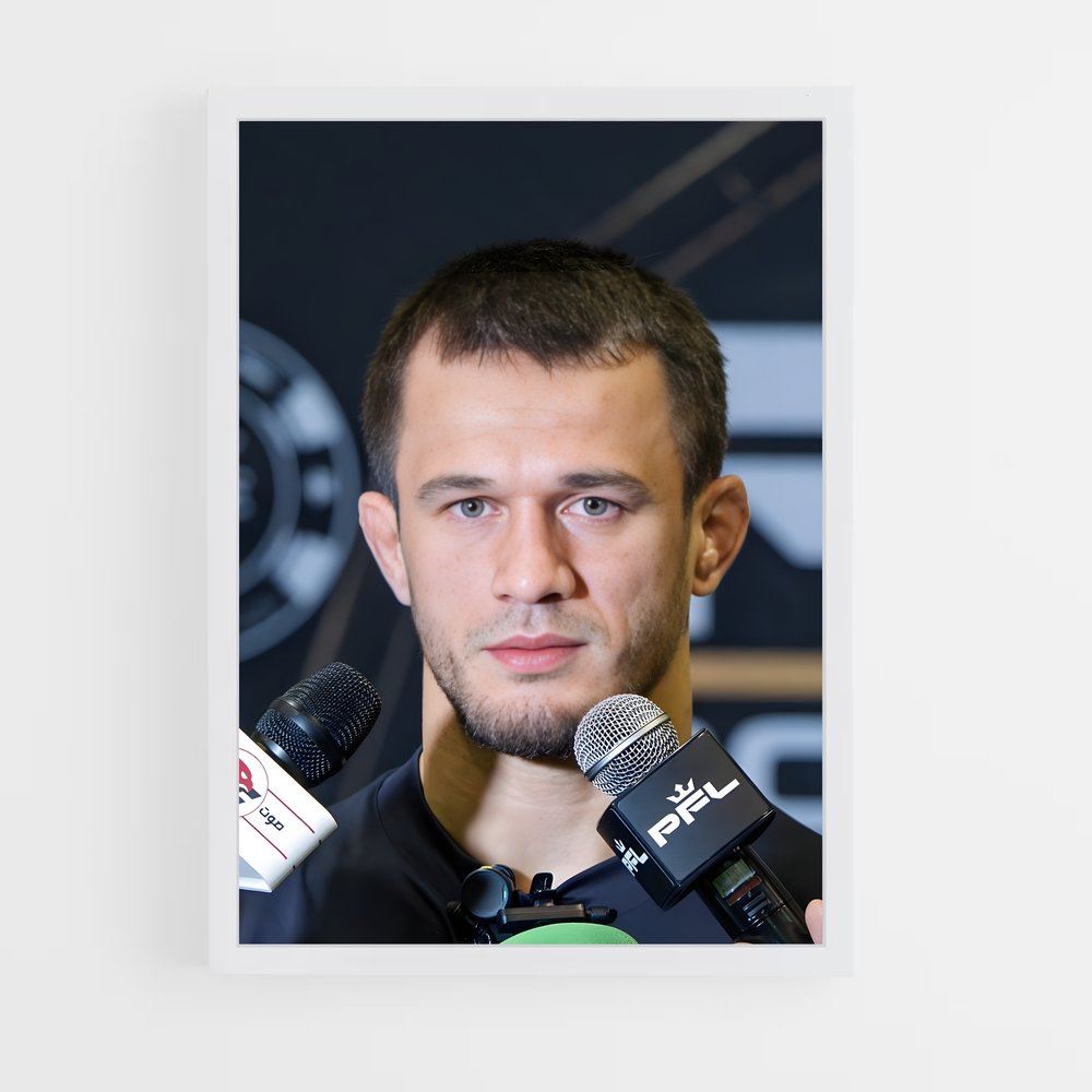 Poster La Voix du Combat – affiche MMA (vue 3)